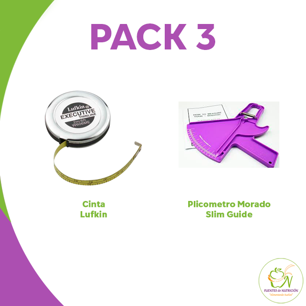 Pack 03: Cinta Lufkin + Plicometro SlimGuide