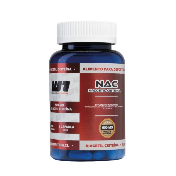 NAC N-Acetyl Cysteine 600 Mg (100 Cápsulas veganas) Swanson