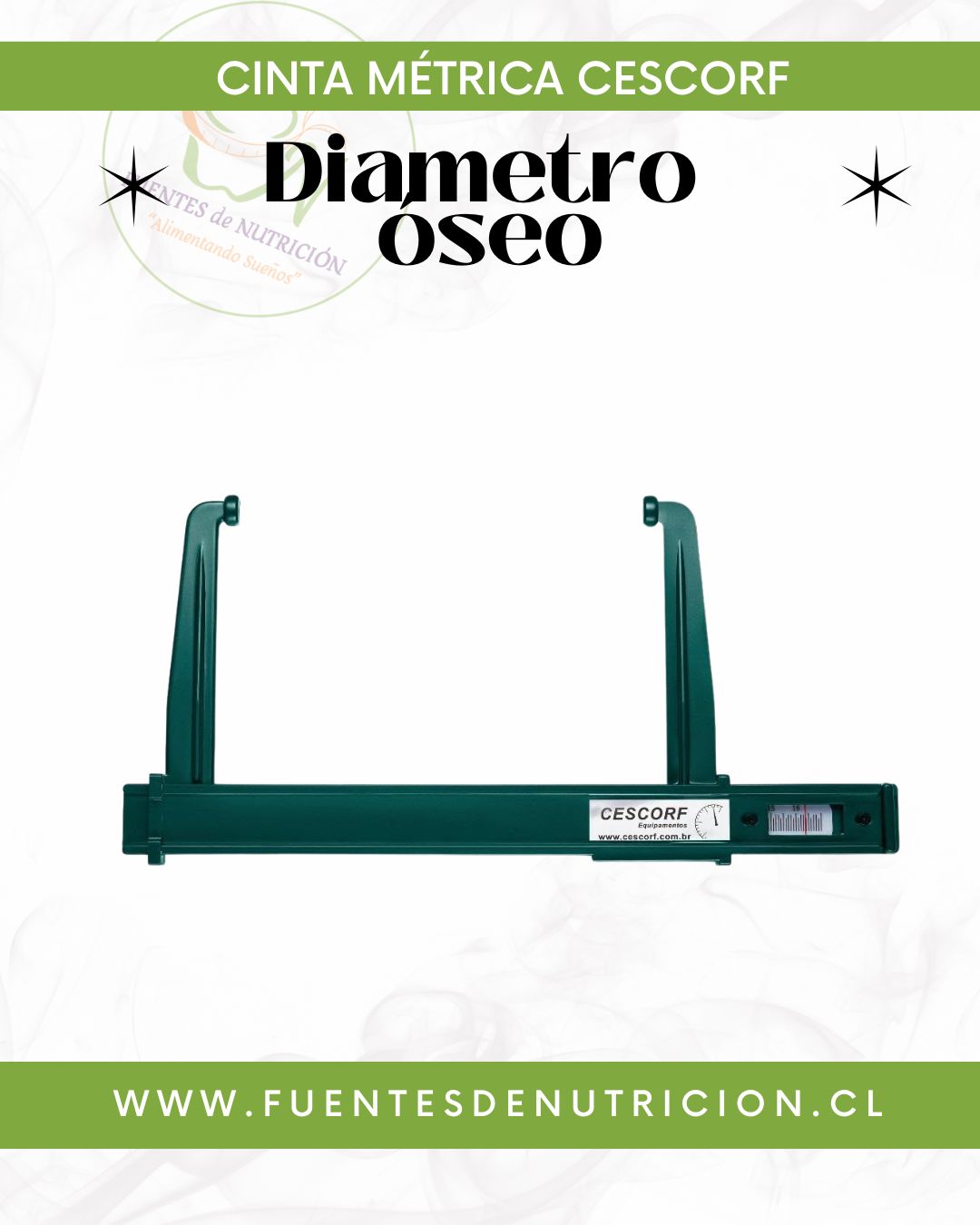 Diámetro Óseo Pequeño Cescorf  Verde